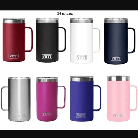 Termo Yeti Rambler Taza Mug De Onzas Ml Aislada Al Aspiradora