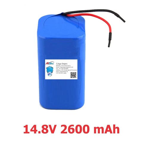 18650 BATTERY 14 8V LI ION BATTERY 2600MAH BATTERY PACK Mora