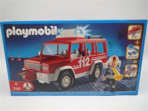 Playmobil Feuerwehr Zusatzfahrzeug Von Unge Ffnet Ovp