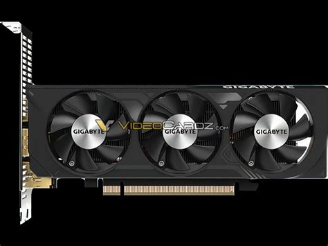 Gigabyte Geforce Rtx 4060 Low Profile Gpu Pictured Triple Fan And Quad Display Outputs