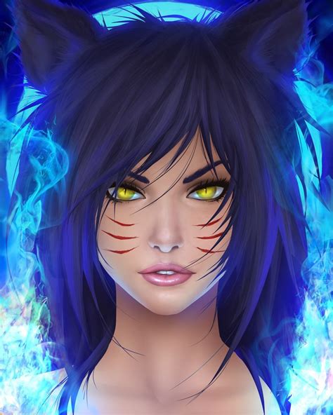 Pin By Briahlen Hand On Kitsune League Of Legends Art Anime