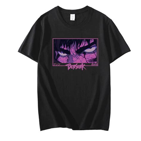 Berserk T Shirts Berserk Eyes Print Japanese Anime Classic T Shirt