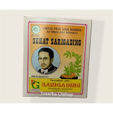 Jual Jamu Sehat Sari Gading Original Box Sachet Shopee Indonesia