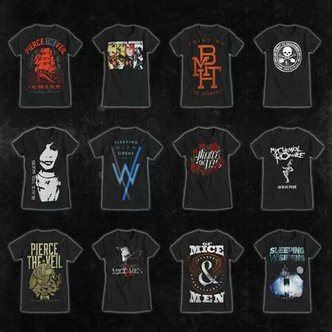 Hot Topic Band Shirts