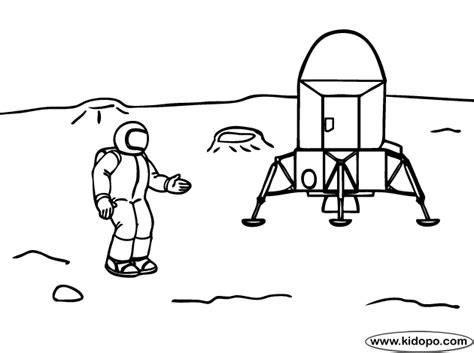 Apollo 11 Moon Landing Coloring Pages Coloring Pages