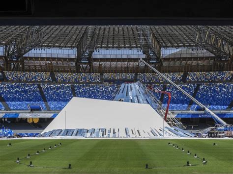 Universiade Napoli Il Nuovo San Paolo Pronto Per La Coreografia Della