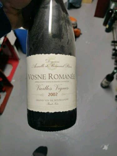 Domaine Armelle et Bernard Rion Vieilles Vignes Vosne Romanée Pinot