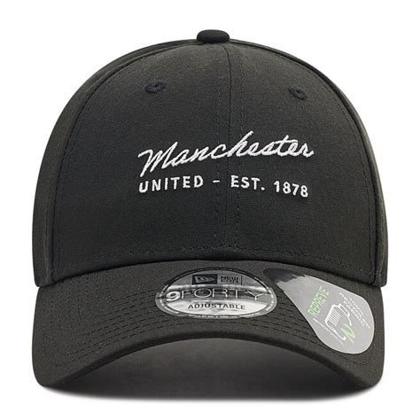 Gorra Con Visera New Era Manchester United Repreve 60221461 Negro