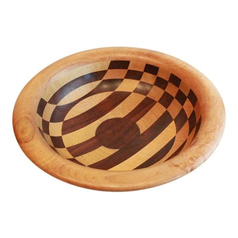 Elegant Turned Wooden Bowl By John Buscaglia