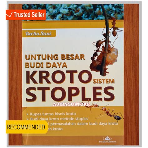 Jual BUKU UNTUNG BESAR BUDI DAYA KROTO SISTEM STOPLES KUPAS TUNTAS