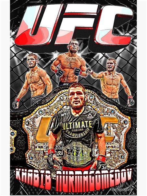 Khabib Nurmagomedov Ultimate D Poster Poster For Sale By