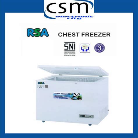 Jual Chest Freezer Rsa Cf Freezer Box Rsa Cf Garansi Resmi