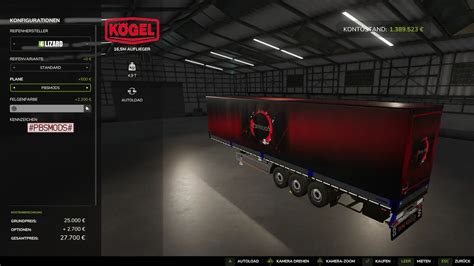 Kogel 16 5m Flat Bed Semi Trailer V1 0 0 0 Fs25 Mod Farming Simulator 22 Mod