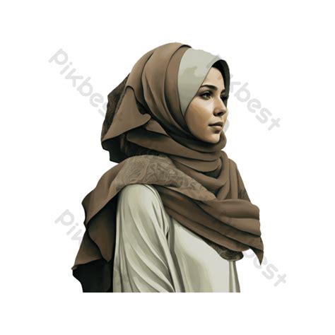 Beautiful Hijab Girl Png Images Psd Free Download Pikbest