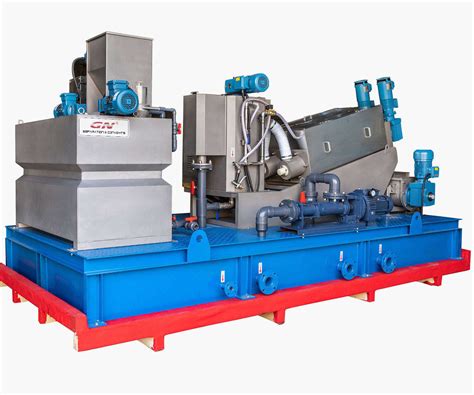 GN New Screw Press Sludge Dewatering Machine For Water Treatment