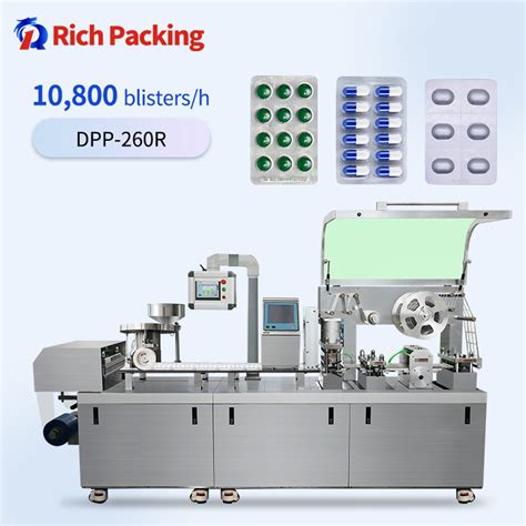 Dpp 260 PVC Alu Automatic Packaging Tablet Capsule Blister Packing