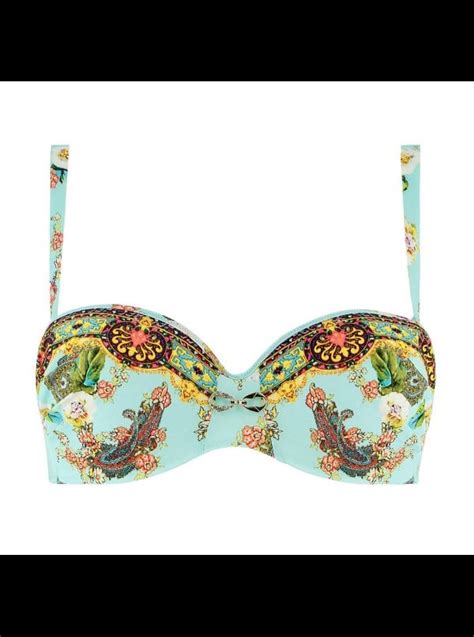 Lise Charmel Swimwear Fleurs Lagon Bikini Top