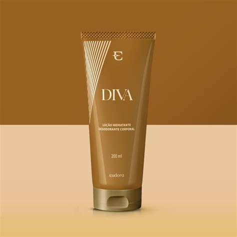 Diva Loção Desodorante Hidratante Corporal 200ml Eudora