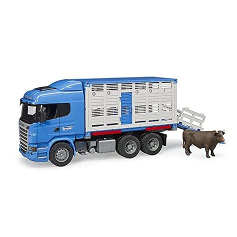 Bruder Scania R Series Cattle Transportation Truck With Cattle