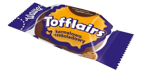 Wawel Tofflairs Caramels With Chocolate Filling Pack Of X G