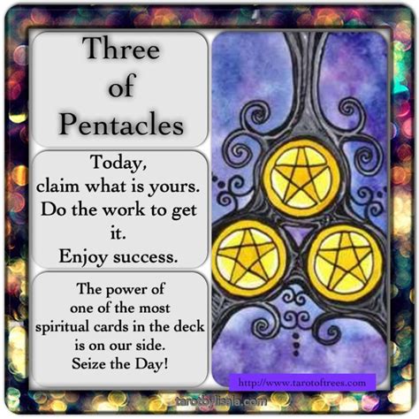 Three Of Pentacles Pentacles Tarot Tarot Meanings Reading Tarot Cards