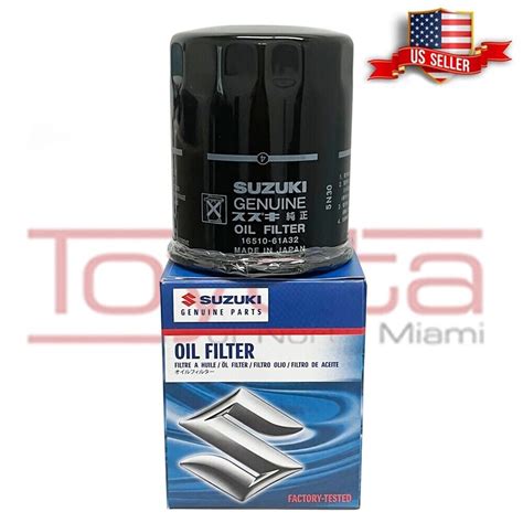 SUZUKI 16510 61A31 Cross Reference Oil Filters Oilfilter