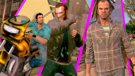 Así han evolucionado los gráficos de Grand Theft Auto de la vista