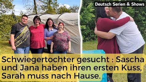 Schwiegertochter Gesucht 2024 Sascha Und Jana Haben Ihren Ersten Kuss