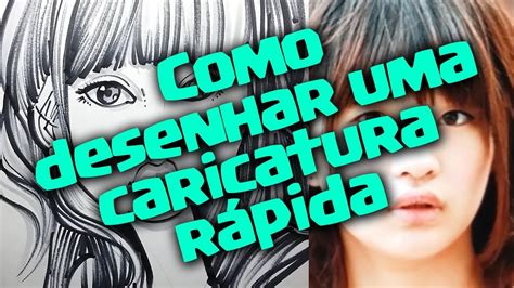 Como Desenhar Uma Caricatura R Pida Desenhe Caricaturas