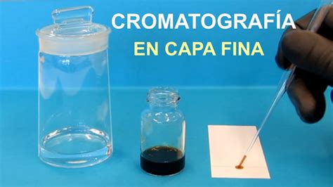 Cromatograf A En Capa Fina Tlc Divulgaci N Cient Fica Iqog Csic