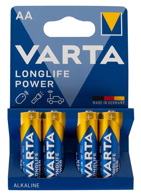 Varta Batterien Longlife Power Mignon Aa Er Bei Erotik Toys De