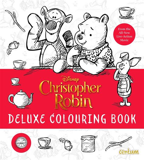 Christopher Robin Deluxe Colouring Book: Centum Books Ltd ...