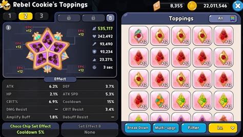 cookie run kingdom rebel cookie toppings  beascuits guide pocket