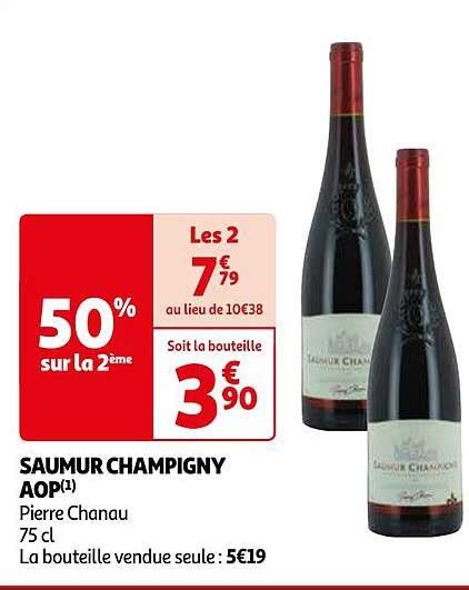 Promo Saumur Champigny Aop Chez Auchan Icatalogue Fr