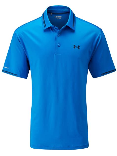 Under Armour Coldblack Tip Polo In Blue For Men Lyst