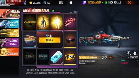 COMO GANAR LA RULETA MAGICA AWM STREET FIGHTER FURINKAZAN EN FREE FIRE