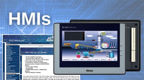 How To Select An Hmi For Your Application Youtube
