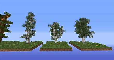 realistic trees bundle [custom] Minecraft Map