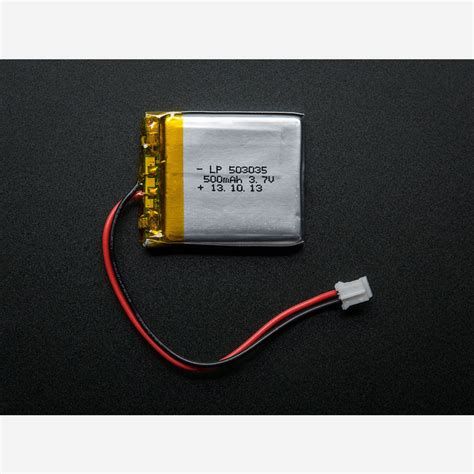 Lithium Ion Polymer Battery 37v 500mah Australia Little Bird