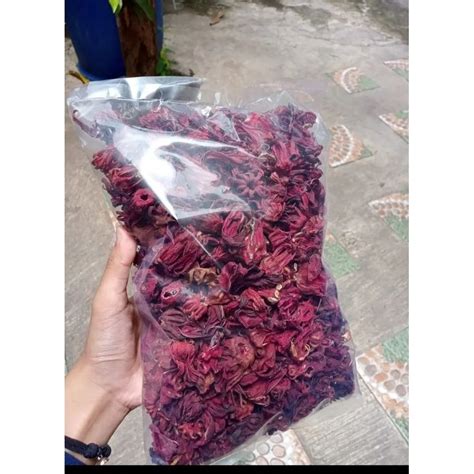 Jual Teh Bunga Rosella Merah Kering Grosir Rosela Merah 50 Gram