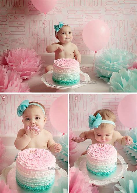 1 Year Old Cake Smash Session Memori Foto 1st Birthday Cake Smash Birthday Photography