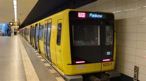 U Bahn Berlin Einsetzermitfahrt Auf Der U Von Potsdamer Platz Bis