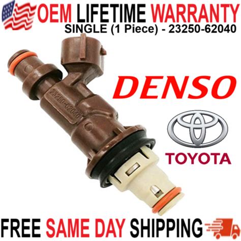 Genuine Denso X1 Fuel Injector For 1999 04 Toyota Tacoma Tundra 4Runner