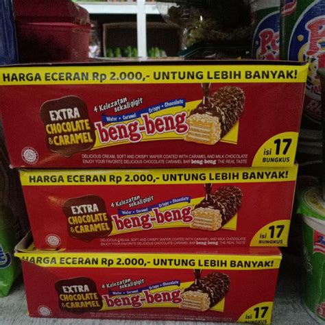 Jual Beng Beng Wafer Coklat Caramel Crispy Shopee Indonesia