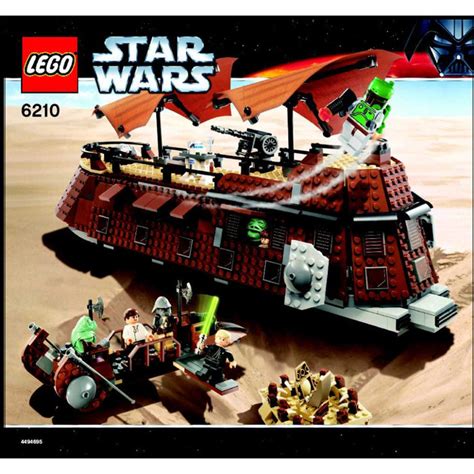 LEGO Jabba's Sail Barge Set 6210 Instructions | Brick Owl - LEGO ...