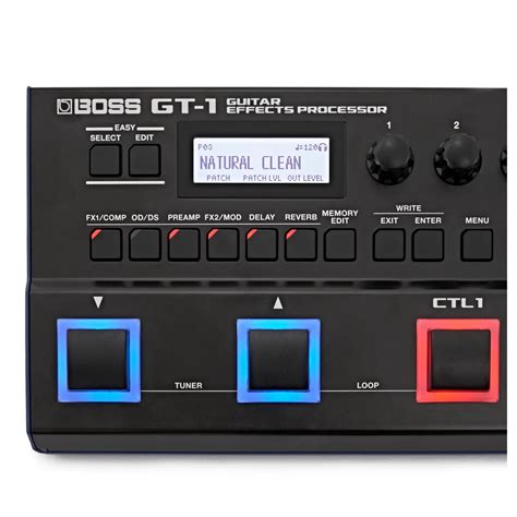 Boss Gt Guitar Effects Processor At Gear Music