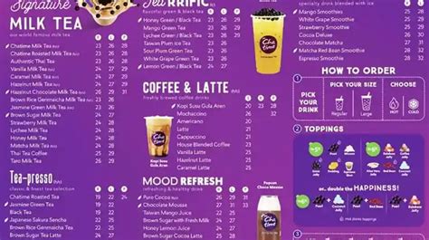 Harga Menu Chatime Dan Gambarnya Lengkap 2024 Dapurawit Id