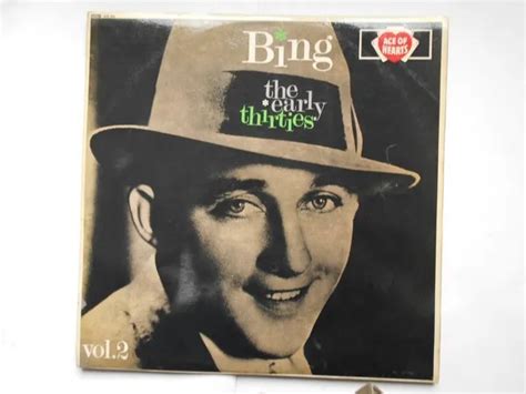 BING CROSBY The Early Thirties Volume 2 LP Album Comp Mono EUR