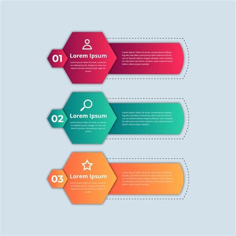 Premium Vector Vector Infographic Steps Concept Creative Design