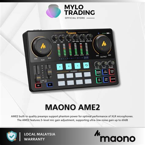 Maono Ame Am E Maonocaster Integrated Audio Production Studio Sound